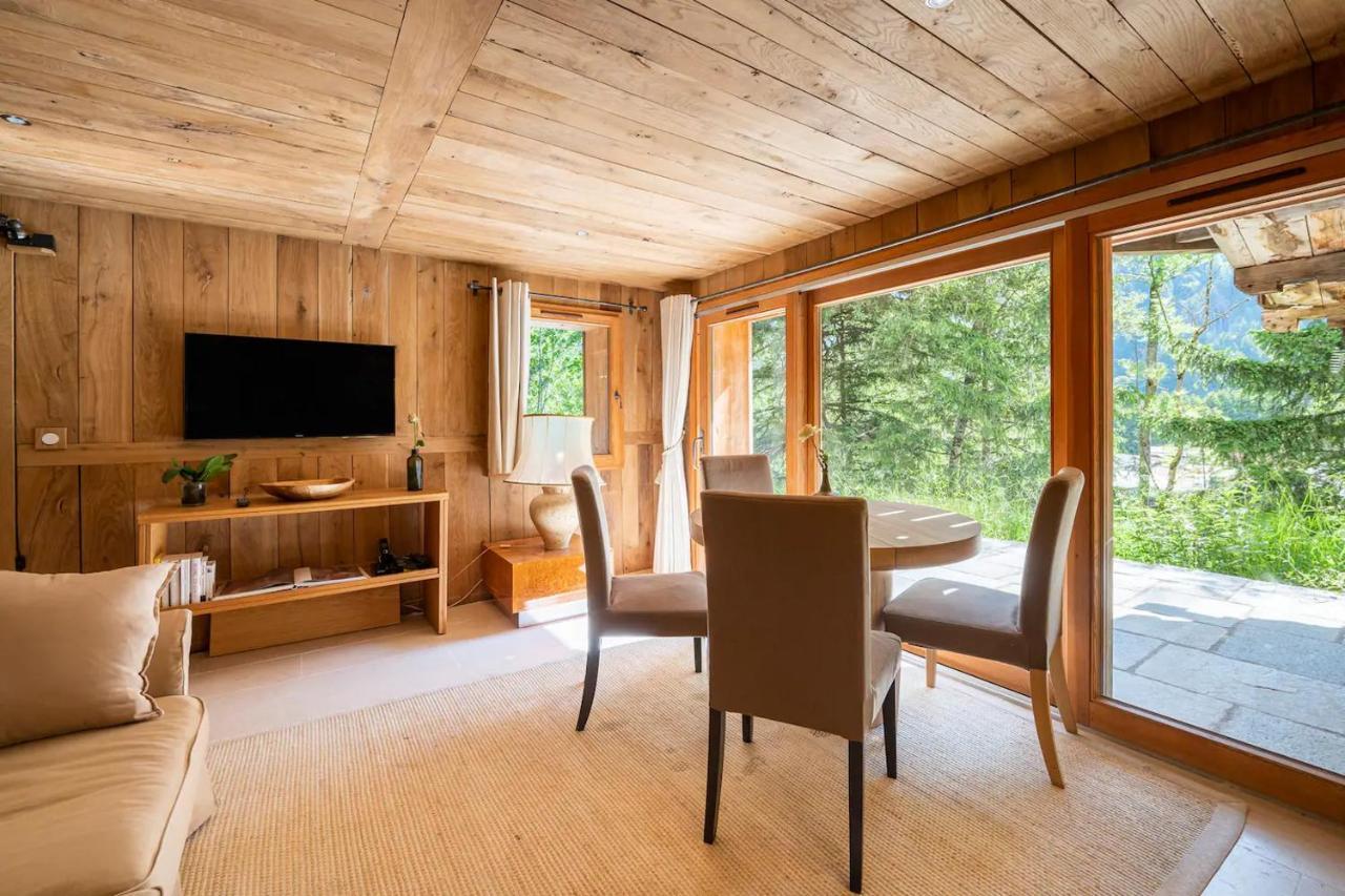 Chalet Ananda Avec Sauna, Baignoire Balneo Et Terrasse Шамони Экстерьер фото