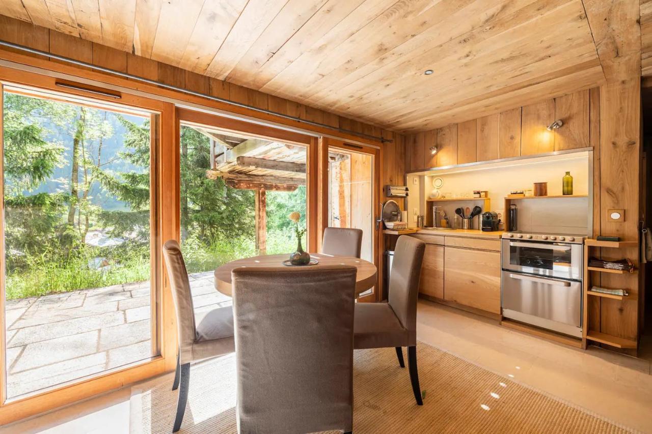 Chalet Ananda Avec Sauna, Baignoire Balneo Et Terrasse Шамони Экстерьер фото