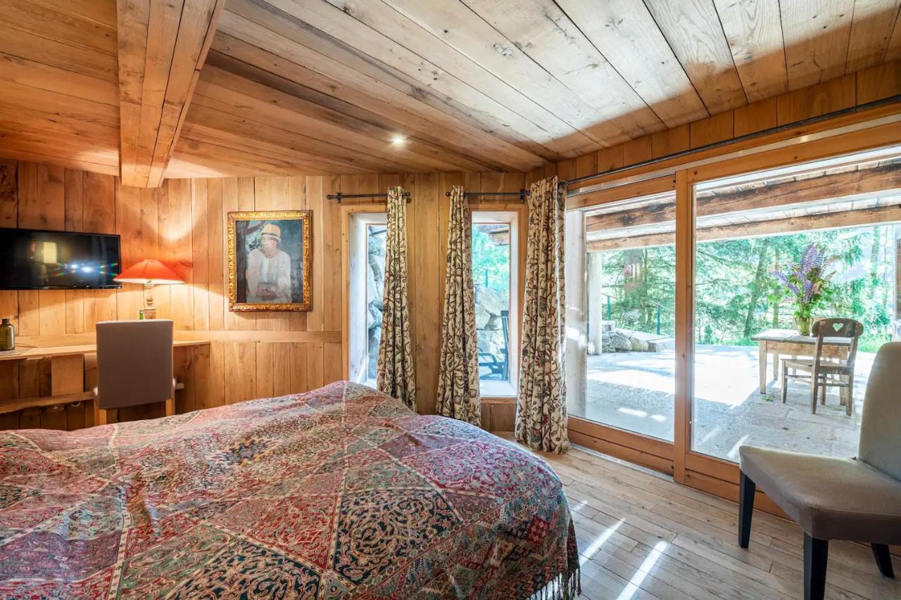 Chalet Ananda Avec Sauna, Baignoire Balneo Et Terrasse Шамони Экстерьер фото