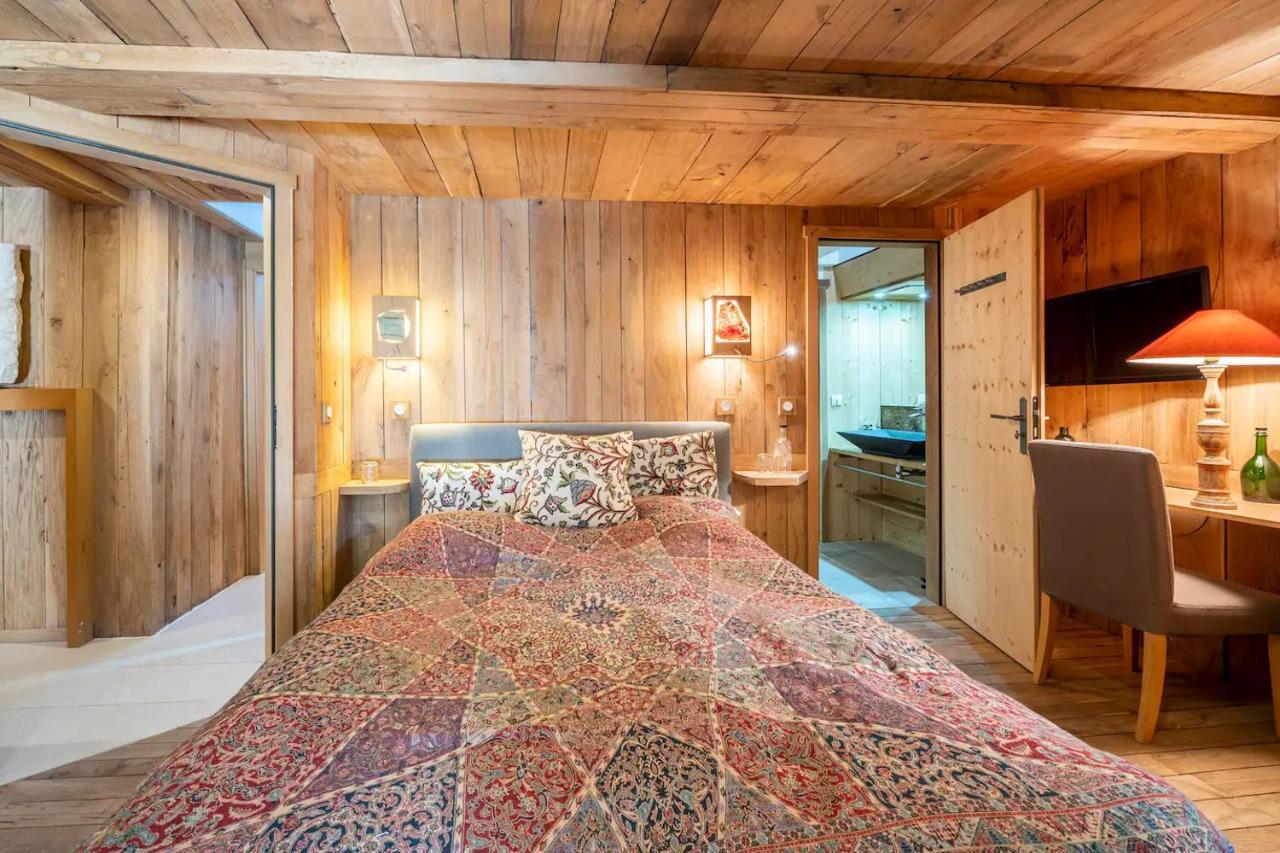 Chalet Ananda Avec Sauna, Baignoire Balneo Et Terrasse Шамони Экстерьер фото